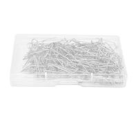 Garosa Perni a Forcella da 200 Pezzi, Perni da Cucito a Forma di U in Acciaio Inossidabile per Trapuntatura, 23 Mm per Artigianato e Forniture per Cucito Fai-da-te (23 mm 200 pezzi/scatola)