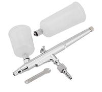 Garosa Pistola Aerografo Pistola a spruzzo a Doppia Azione per Pistola a spruzzo a Doppia Azione ad Alta capacità per Pistola a spruzzo per Nail Art(0.3mm)