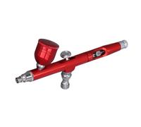 Garosa Pistola per Aerografo, Materiale in Alluminio, Ugello da 0,3 Mm, capacità 6 Cc, Ideale per Pittura, Decorazione di Torte e Applicazioni di Trucco