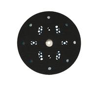 Garosa Platorello di Ricambio per Levigatrice, Acciaio Legato e Gomma, Platorello Orbitale da 6 Pollici per Lucidatrici Elettriche e Utensili Manuali