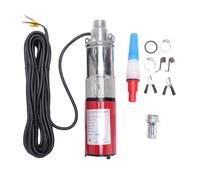 Garosa Pompa Sommersi a 220 W Deep Well, Pompa Dell'acqua a Vite in Acciaio Inossidabile con Cavo di Alimentazione 10 M per Irrigazione, Flusso 1,2 M³ H Flusso 30m Solar con Testa