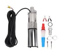 Garosa Pompa Sommersi a 260 W Deep Well, Flusso 1,2 M³/h Pompa a Vite Solare in Acciaio Inossidabile 40 M per Irrigazione, con Cavo di Alimentazione 10 M