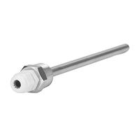 Garosa Pozzetto Termometrico in Acciaio Inossidabile per Sensore di Temperatura, ABS Resistente, Impermeabile IP68, Lunghezza 164 Mm, Ideale per Apparecchiature di Controllo della Distribuzione