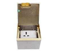 Garosa Presa Pavimento Incasso 4000w, PC in Acciaio Inossidabile Flamma Resistenza Al Calore Completamente Sigillato Acqua Outlet di Alimentazione, con Design Nascosto Incorporato,