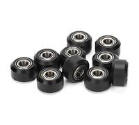 Garosa Puleggia Tenditrice da 10 Pezzi, Materiale POM, Piccola Ruota Tenditrice da 5 Mm con Cuscinetto MR105 per Accessori per Stampante 3D