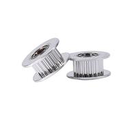 Garosa Puleggia Tenditrice in Alluminio da 2 Pezzi per Cinghia Dentata, Pulegge 20T Lavorate di Precisione per Accessorio Stampante 3D