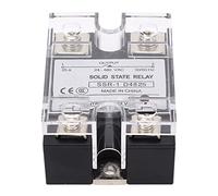 Garosa Relè A Stato Solido da A CA Modulo SSR ABS 25 A da 24 A 480 V CA da 3 A 32 V Interruttore Rapido Anti Vibrazioni Ritardante di per Controllo Industriale Carichi Motore di Riscaldamento