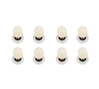 Garosa Rulli per Porta Doccia in Ottone e ABS, 8 Pezzi, 25mm, Kit Supporto Scorrevole per Bagno, Puleggia Singola