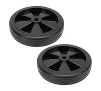 Garosa Ruota del Compressore d'aria, Plastica e Gomma, Ruote di Ricambio da 6 Pollici, Installazione Semplice, Ideale per Professionisti e Appassionati