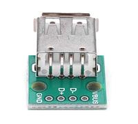 Garosa Scheda breakout USB femmina 4 pin 10 pezzi con connettore DIP 2.5mm per prototipazione rapida di progetti elettronici per hobbisti ingegneri e maker professionisti