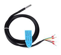 Garosa Sensore del Terreno Temperatura Digitale Sonda del Sensore Sensore IP67 Custodia in Acciaio Inossidabile a Prova di Acqua 59,1 Pollici per Il Vivaio di Fiori Serra del Magazzino (30)