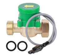 Garosa Sensore di Flusso per Pompa dell'Acqua 3/4 Pollici, Interruttore Automatico Pressione Elettronico 220V con Guarnizione in Gomma, Controllo Flusso Acqua per Idraulico