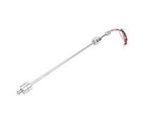 Garosa Sensore di Livello del Liquido a Doppia Sfera a Galleggiante in Acciaio Inossidabile, Interruttore Reed Ad Alta sensibilità per il Controllo dell'acqua DC 0-110 V, Materiale in Acciaio