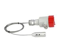 Garosa Sensore di Livello del Liquido Tipo di Cavo Guidato Intelligente 24 V 4-20 MA per Polvere Solida Liquida, Materiale in Lega di Alluminio, Impermeabile IP67, Portata 5 M per Monitoraggio di