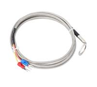 Garosa Sensore di Temperatura Tipo K Termocoppia in Acciaio Inossidabile con Rondella da 14 Mm per Motori Automobilistici Campo di Misurazione da -40 a 1832 °F Sonda Durevole per Testata CHT (#2)