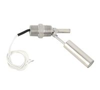 Garosa Sensore Livello Acqua Liquida 0-110V DC con Filettatura Maschio in Acciaio Inox 304, Interruttore a Galleggiante per Montaggio Laterale 1/2 NPT