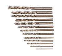 Garosa Set di Punte Elicoidali, 13 Pezzi Set di Punte Elicoidali HSS Al Cobalto da 1,5 Mm a 6,5 Mm Codolo Dritto Resistente Al Calore per Foratura di Metalli, Legno, Plastica, Utenti Fai da Te e