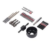 Garosa Set di Punte per Avvitatore a Percussione 27 Pezzi per Legno, Metallo, Cemento, Set di Punte per Cacciavite Compatto e Leggero per Riparazioni in Movimento con Scatola di Immagazzinaggio