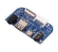 Garosa Sostituzione della Scheda della Porta di Ricarica dell'altoparlante USB per BOOMBOX 2, Materiale PCB di Alta qualità Facile Riparazione Fai-te, Compatibile con 2 Modelli, Ideale per la