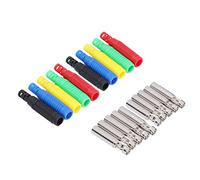 Garosa Spina Lanterna a Banana, Materiale in Ottone, Facile da Usare, Multiuso con Forte connettività per Dispositivi Elettronici e Uso Automobilistico