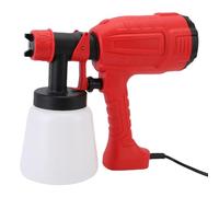 Garosa Spruzzatore di Vernice Elettrica Leggera, Pistola Spray Elettrica Ergonomica con Tazza 20 Fl Oz, 2 Ugelli, 3 Motivi, Ideali per Mobili, (Plug 220v)