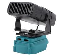 Garosa Stufetta Portatile da 200 W con Doppie Porte USB Temperatura Costante 55-85 ℃ Alimentata a Batteria per Dormitorio da Ufficio Campeggio Compatta e Silenziosa Impostazioni a 2