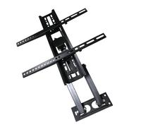 Garosa Supporto da Parete per TV Supporto da Parete per Televisione Telescopico Girevole in Ferro Staffa Salvaspazio con Cuscinetti Robusti per Soggiorno, Camera da Letto, Ristorante, Sala Riunioni