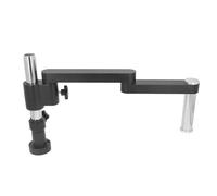 Garosa Supporto per Braccio per Microscopio, Lega di Alluminio, Supporto per Microscopio Flessibile con Rotazione di 360 Gradi e Raggio di Lavoro di 500 Mm per Microscopi Stereo