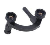 Garosa Supporto per Comparatore Semicircolare, Staffa Curva in Acciaio, Diametro 8 Mm, Ideale per Misurazioni e Test di Precisione