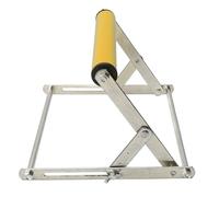 Garosa Supporto per Rulli per a Metri Regolabile, Attaccamento del Lavoro Triangolare, Supporto Regolabile di Altezza 2%, capacità di 390 Libbre per Tagliare Progetti, Carico (YELLOW)