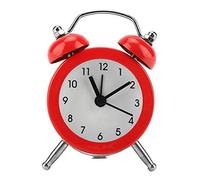 Garosa Sveglia Digitale Portatile 6 Pollici con Display LED Rosso, Batteria di Riserva, Silenziosa, Metallo, 7,7x5,1x2 cm, per Camera da Letto