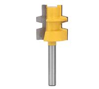 Garosa T Slot Design Tungsten in Carburo Easy Funzionamento GUI REVERSIBILE Cutter di Fresatura 1/4 Pollici Rotondi 45 Corpo in Acciaio Adatto per la Mortificazione per la
