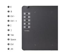 Garosa Tavoletta Grafica Disegno T906, Design Ultrasottile, Pressione della Penna a 8192 Livelli, Stilo Senza Batteria, Ideale per l'arte Digitale e la Progettazione Grafica (2)