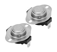 Garosa Termostato di Interruttore a Temperatura del Disco a Scatto BIMETAL 25A 250 V con Ingegneria in Plastica in Ceramica per il Distributore D'Acqua per Acqua Caldaia (75℃)