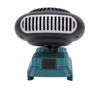 Garosa Termoventilatore 200W 2 Livelli Rotazione a 360 Gradi Spegnimento | Alloggiamento in ABS, Senza Fili, Alimentato a Batteria, Funzionamento Silenzioso, Doppie Porte di Uscita USB, per Garage,