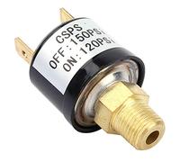 Garosa Valvola di Controllo della Pressione, Interruttore del Compressore d'aria per Carichi Pesanti con Intervallo Regolabile 120-150 PSI per Sistemi di Sospensione Automobilistici e Trattori