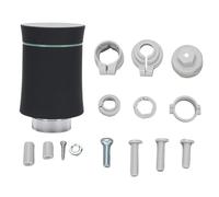 Garosa Valvola Termostatica Intelligente per Radiatore, Valvola Termostatica Programmabile con Display LCD con modalità Multiple di Controllo Vocale App, per di Riscaldamento Domestico (Black)