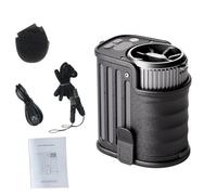 Garosa Ventilatore Portatile Ricaricabile da 20 Ore con Clip di Raffreddamento Regolabile a 5 velocità per Viaggi All'aperto