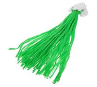 GAROZATION 100 Pezzi Borse Rete per Verdure Riutilizzabili Verde Traspiranti per Frutta Cipolle Patate Resistente Lavabile e Pieghevole per Spesa e Conservazione Alimentare