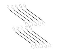 GAROZATION 10pezzi Corda Antifurto Per Penna Stylus Con Struttura Molla Fune Estensibile e Resistente Lanyard Pratico Per Accessori Da Scrittura e Sicurezza