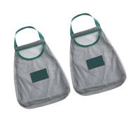GAROZATION 2 Sacchetti in Rete per Verdure e Aglio da Appendere, Organizer per Frutta e Cipolle Design Traspirante, Sacchetti Riutilizzabili Salvaspazio per Cucina e Dispensa