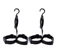 GAROZATION 2 set Cinghie Regolabili in Poliestere con Gancio Girevole per Asciugare Stivali da Pesca e Wader Accessori Resistenti per Attività Outdoor