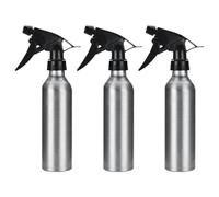 GAROZATION 3 Pezzi Flaconi Spray per Piante in Lega di Alluminio 250ml, Spruzzatore D’acqua Multiuso per Giardinaggio e Pasticceria, Bottiglie Ricaricabili Leggere Design Staccabile