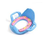 GAROZATION 4 Pezzi Sedile Wc per Riduttore Antiscivolo in Pvc Morbido, Cuscino per Addestramento Toilette, Adatto per Uso Domestico e Educazione al Vasino Colore Casuale