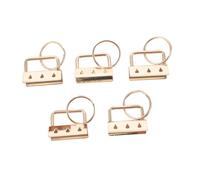 GAROZATION 5pcs Nastro Termina I Morsetti Della Borsa Della Cinghia Della Cinghia Dei Clip Della Borsa Fai Da Te Che Fa Le Fibbie