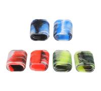 GAROZATION 6pezzi Coprimanopole per Mulinello da Pesca in Gomma Leggera Design Ergonomico Riduce Affaticamento Mano per Attrezzatura da Pesca