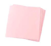 GAROZATION 80 Pezzi Panno per Pulizia delle Lenti in Microfibra Rosa, per Occhiali da Vista e Gioielli