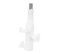 GAROZATION Accessori per Albero Tritacarne in Plastica Bianca, Meccanismo di Smontaggio Rapido e Uso Affidabile e Stabile per Cucina e Lavorazione Carne