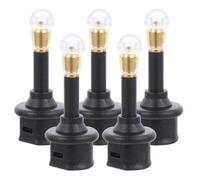 GAROZATION Adattatore Audio Ottico Digitale Femmina a Jack 35 MM Set 5 Pezzi Compatto e Portatile Ingresso Fibra Ottica Stereo Uscita Cuffie Supporto Decodifica Audio Unidirezionale per