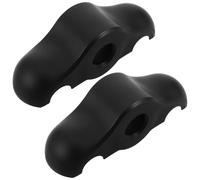 GAROZATION Adattatore Piedini Oscillanti per Cyclette 2 Pezzi Cuscinetti Antivibrazione in Gomma Stabilizzatore Supporto per Rulli Bici da Interno Allenamento Silenzioso su Pavimenti